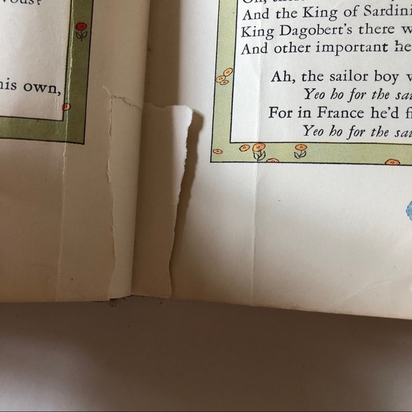 Rare First Edition 1925 Nursery Friends France hardcover coffee table children’s - Picture 8 of 10